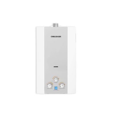 Calentador de Paso a Gas Natural 10lt Tiro Forzado