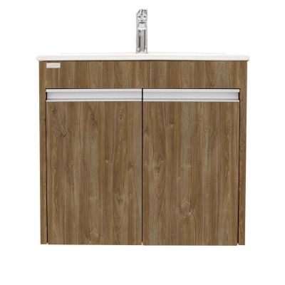 MUEBLE DE BAÑO PEKIN 60 COLOR HUMO + LAVAMANOS