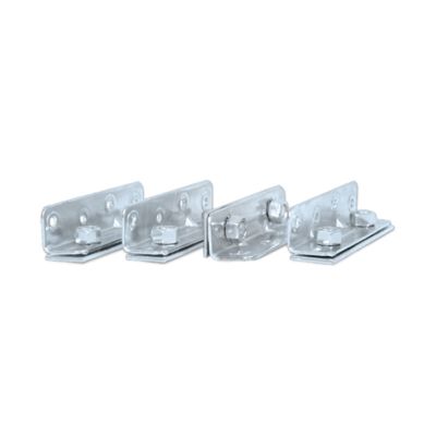 Chapeta Para Cama Remacha Galvanizada  10.8 Cm (Juego 4 Und)