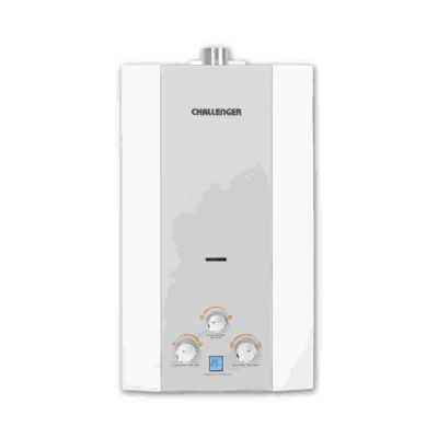 Calentador de Paso a Gas Natural 10lt Tiro Forzado