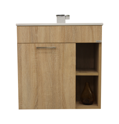 MUEBLE DE BAÑO VELINO COLOR RUSTIC SAND + LAVAMANOS
