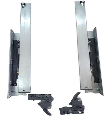 Riel Spar Montaje Bajo Cierre Lento Y Push Open  50 Cm
