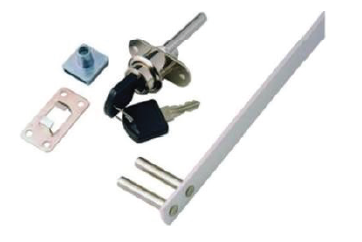 Kit Chapa Trampa Para Mueble  Spar Barra 60Cm
