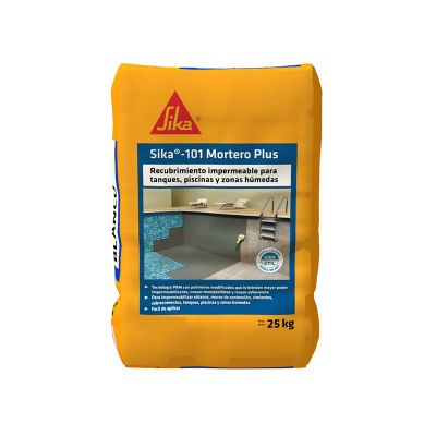 Sika 101 Mortero Plus Gris 25kg